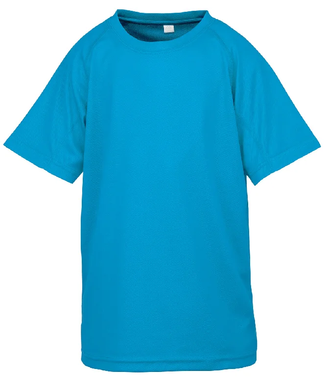 Ocean Blue - Junior performance aircool tee