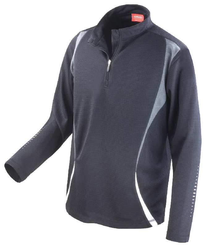 Black/Grey/White - Spiro trial training top