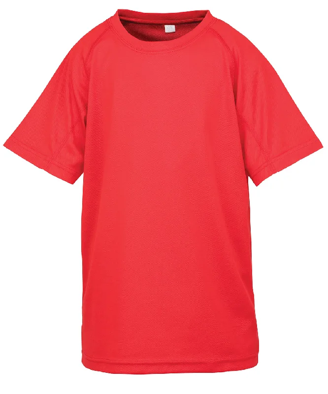 Red - Junior performance aircool tee