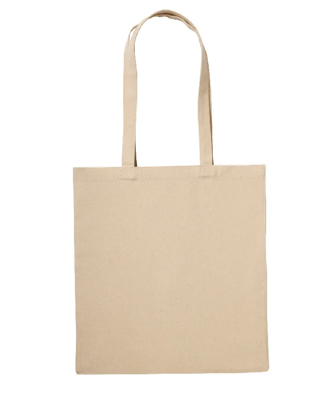 Natural - Recycled premium canvas shopper