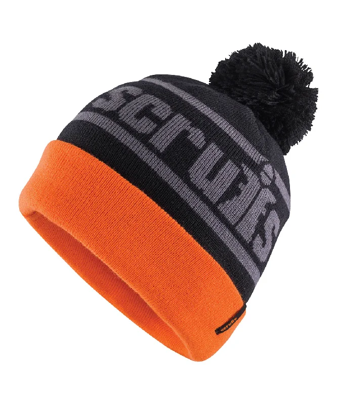 Black/Orange - Trade bobble hat