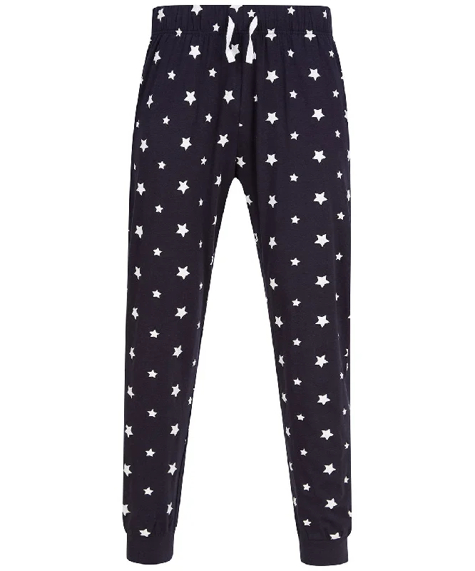 Navy/White Stars - Lounge pants