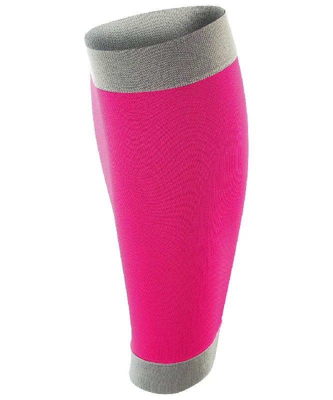 Pink/Grey - Spiro compression calf guards