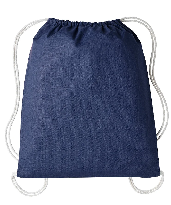 Oxford Navy/Natural - Gymsac with cords