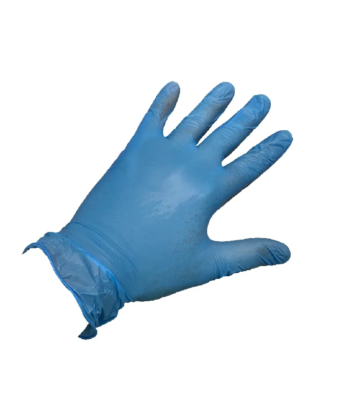 Blue - Synthetic protective gloves (Pack of 100)