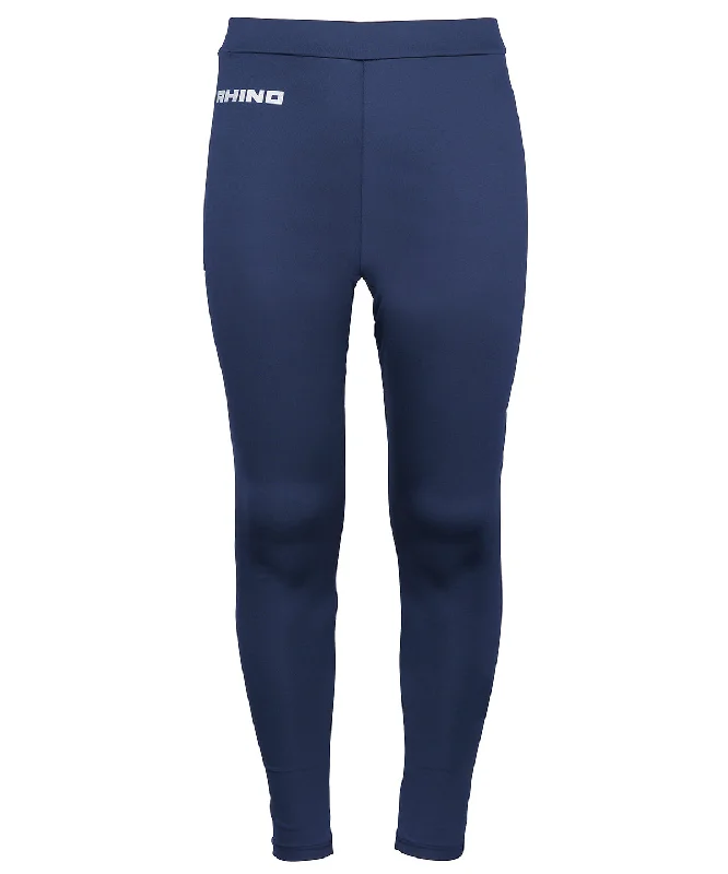 Navy - Rhino baselayer leggings - juniors