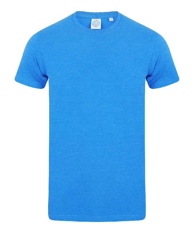 Heather Blue - Men's feel good stretch t-shirt