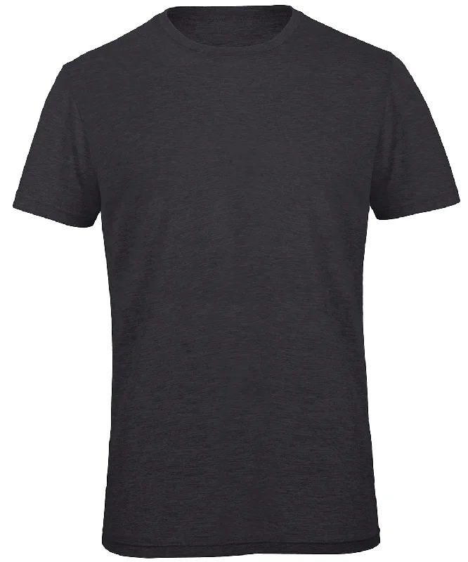 Heather Dark Grey - B&C Triblend /men