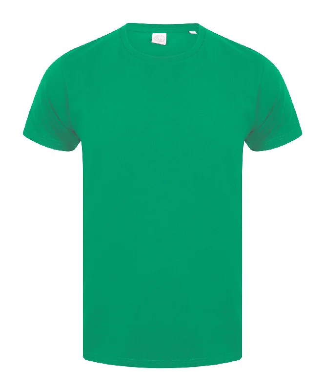 Green - Men's feel good stretch t-shirt