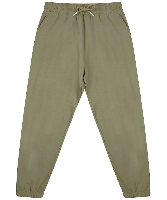 Khaki - Unisex sustainable fashion cuffed joggers