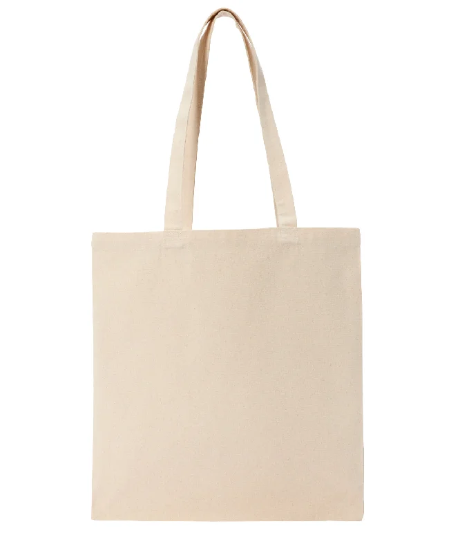 Natural - Recycled premium canvas spacious shopper