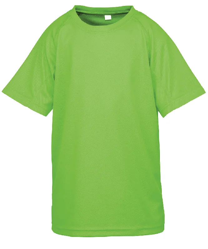 Lime - Junior performance aircool tee