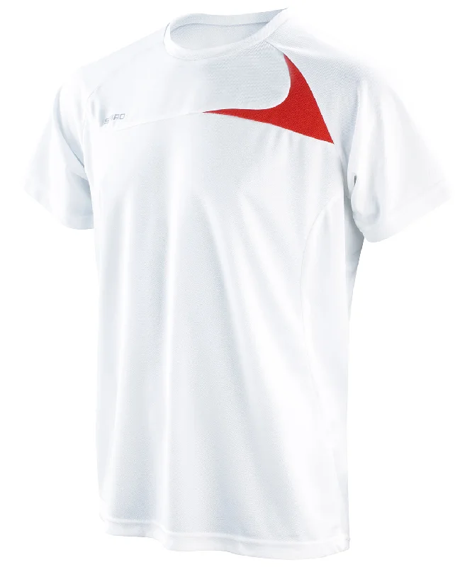 White/Red - Spiro dash training shirt