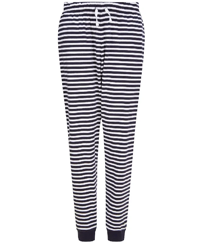 Navy/White Stripes - Lounge pants