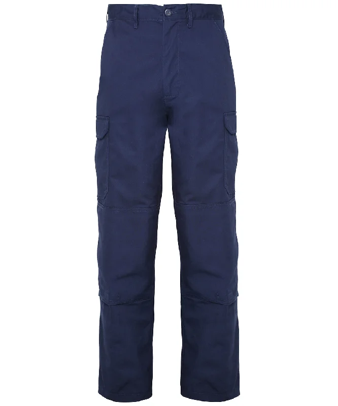 Navy - Pro workwear cargo trousers