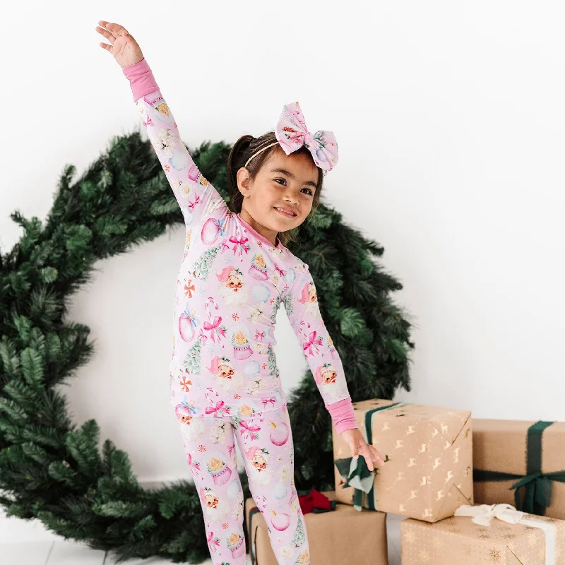 Merry Little Pinkmas Two-Piece Pajama Set