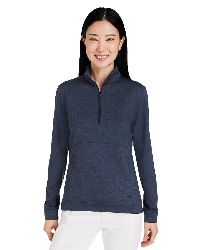 Puma Golf 535516 Ladies' Cloudspun Rockaway Quarter-Zip