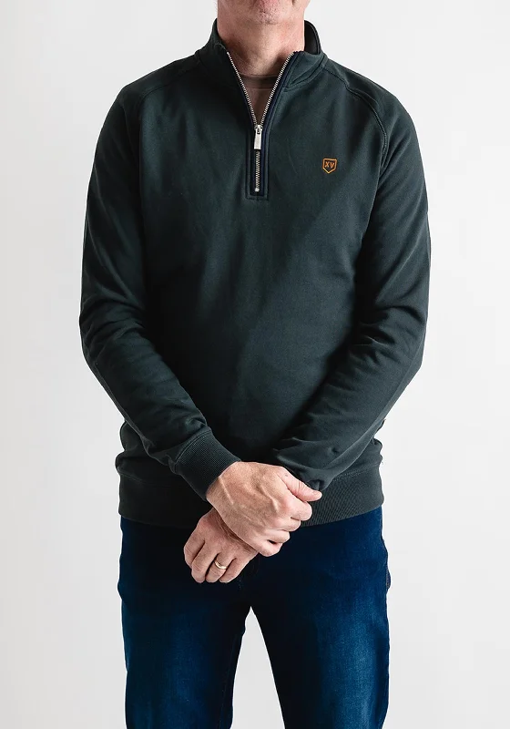 XV Kings by Tommy Bowe Falcons Half Zip Sweatshirt, Fern