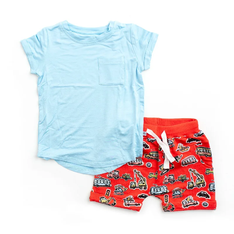 Drive Me Crazy Toddler T-shirt & Shorts Set