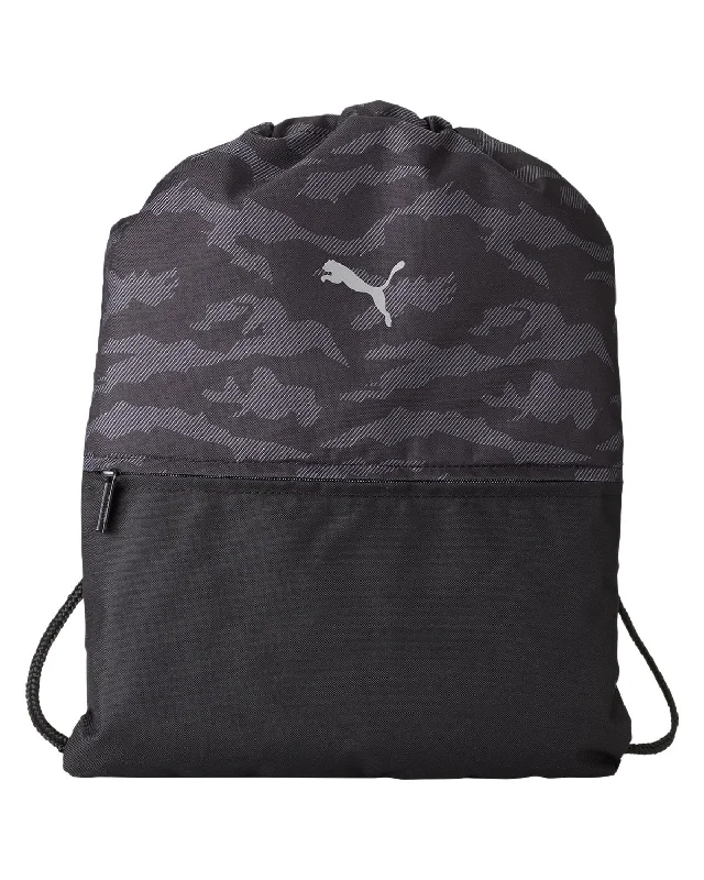 Puma Golf 78121 Camo Drawstring Backpack