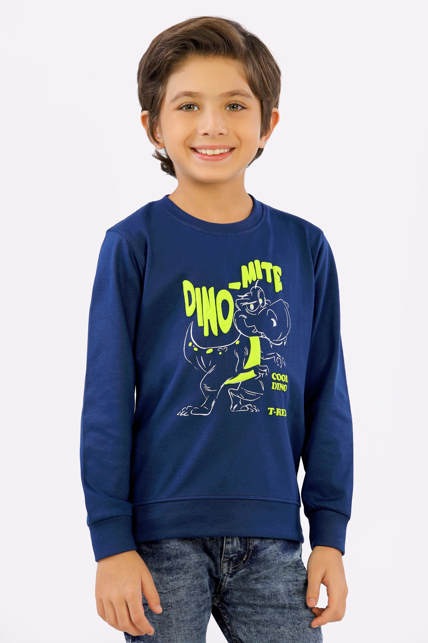 T-Rex Printed Sweatshirt