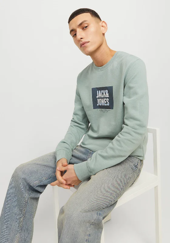 Jack & Jones Hudson Sweatshirt, Iceberg Green