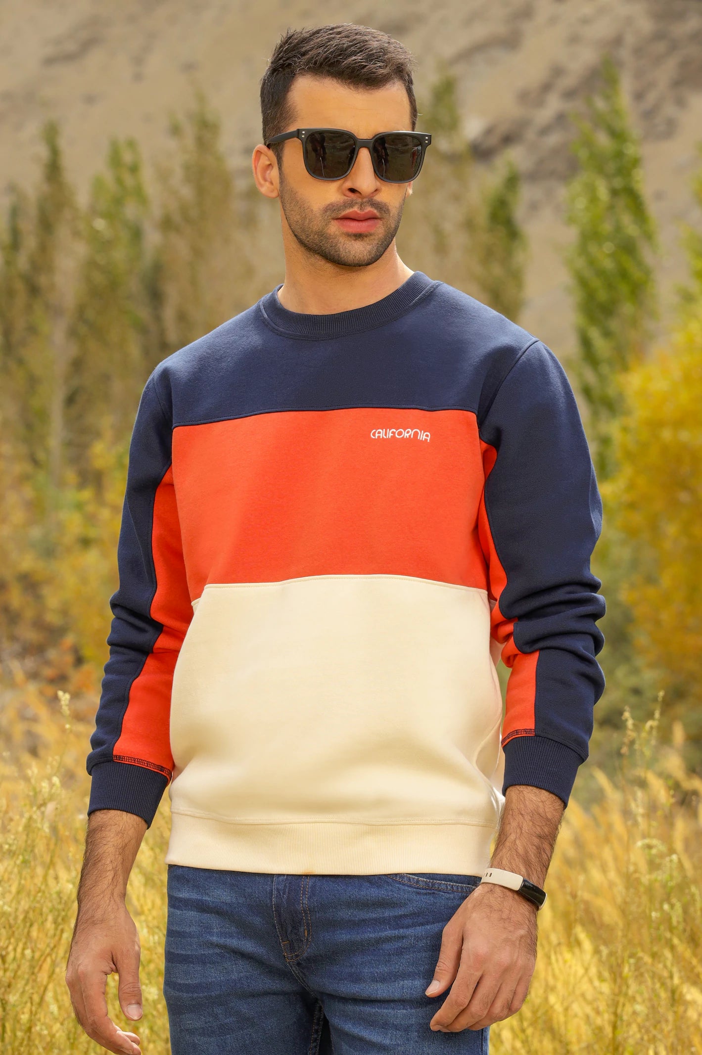 Color Block Sweatshirt