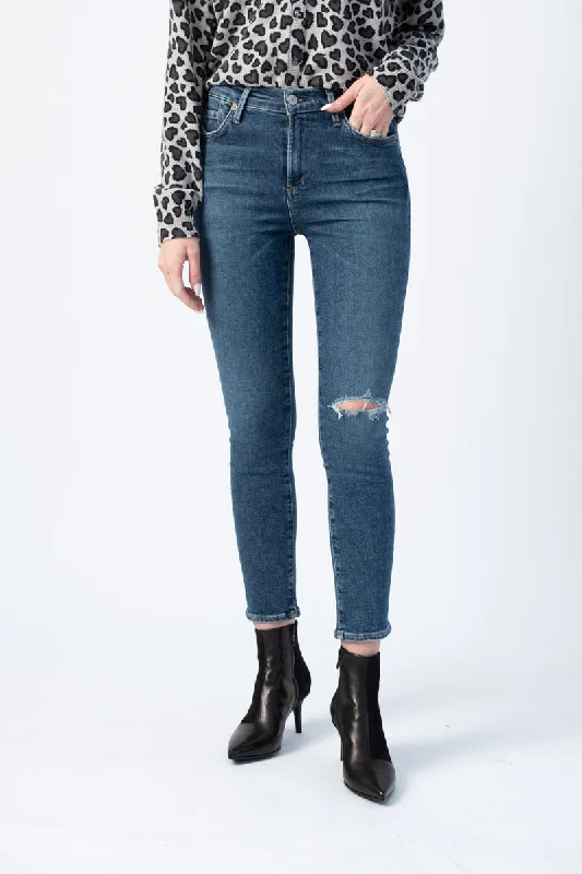 Rocket Crop Skinny Jeans in Swing Low