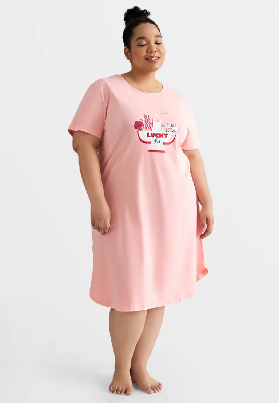 Shui CNY Cotton Jersey Sleep Dress