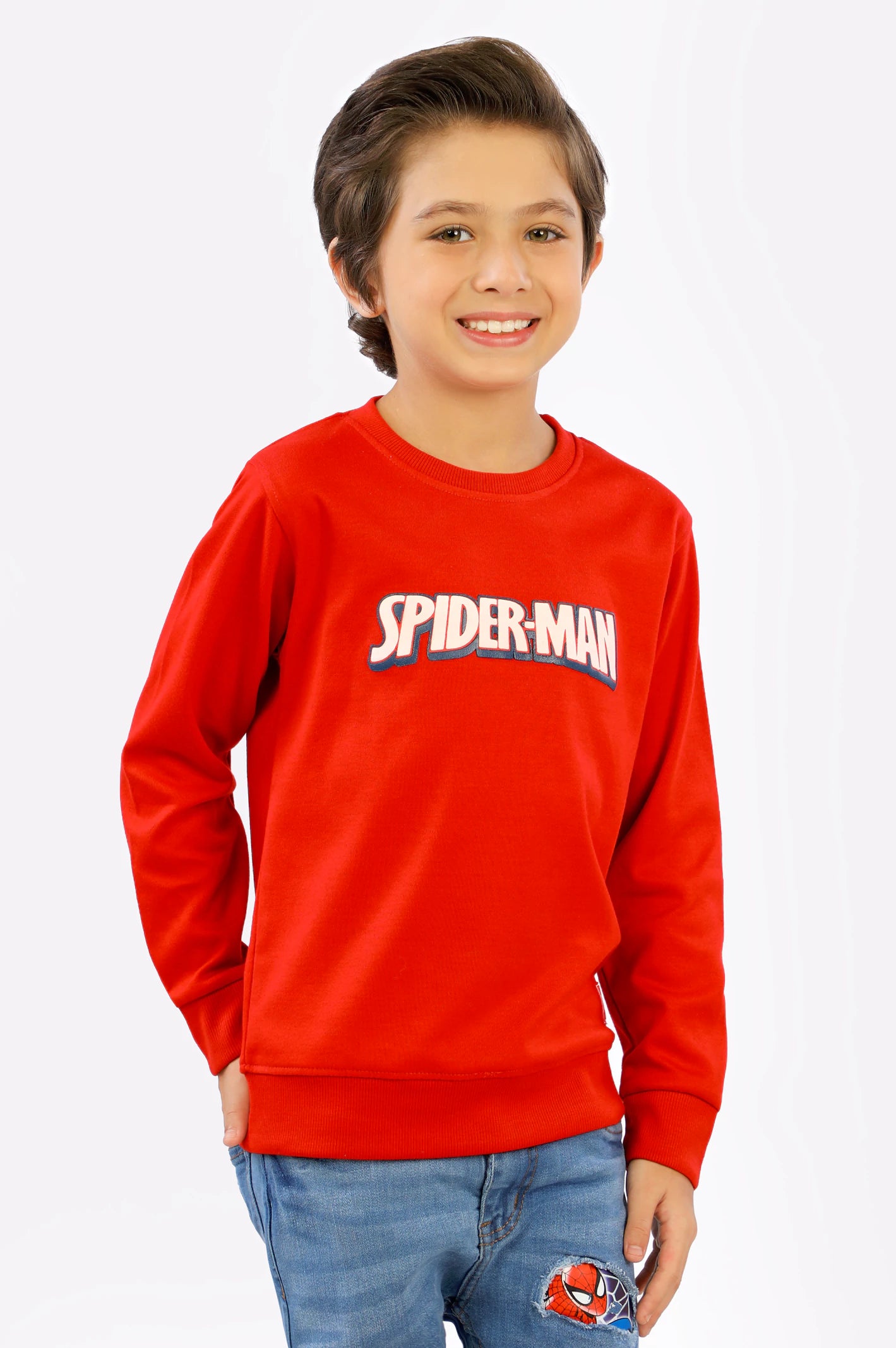 Spiderman Printed Sweatshirt