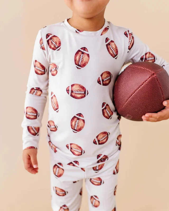 Punt Intended Two-Piece Pajama Set