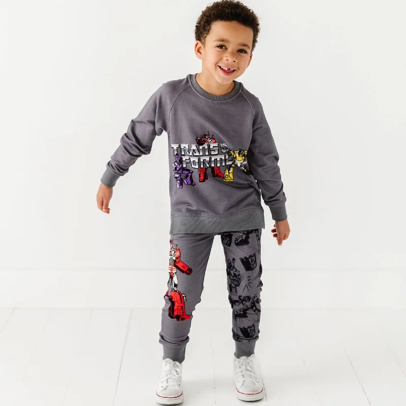 Grey Jogger Set Transformers™