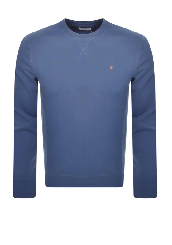 Farah Tim Sweatshirt, Sheaf Blue