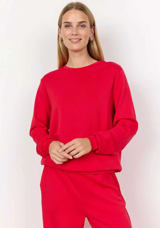 Soyaconcept Banu Sweatshirt, Red