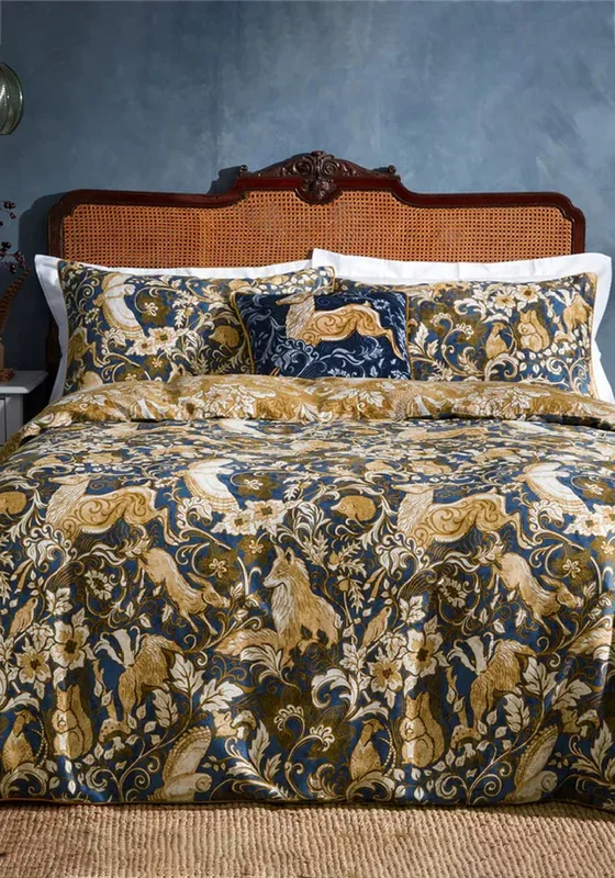 Riva Paoletti Harewood Duvet Set, Blue Multi