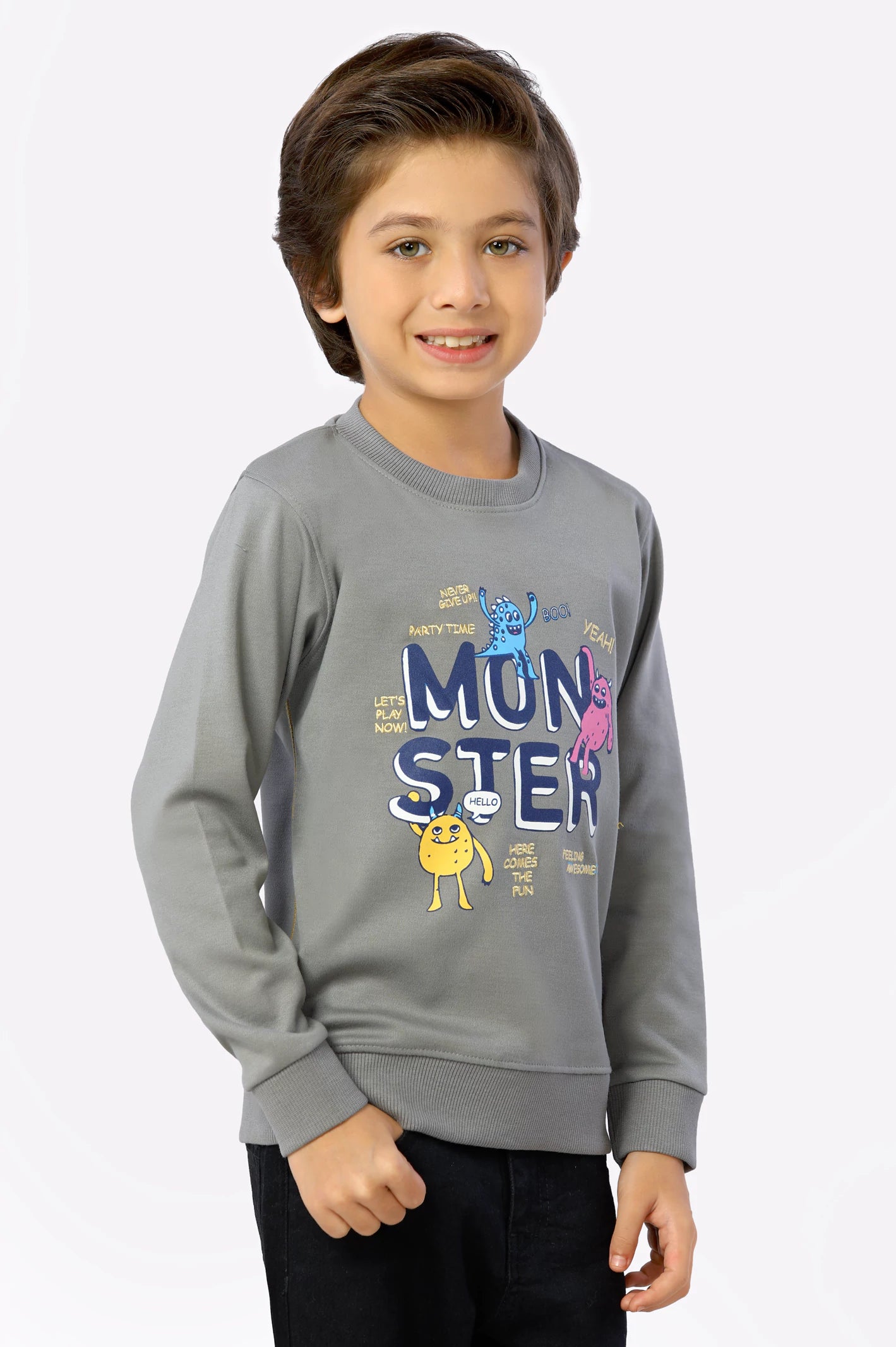 Graphic Printed Boys Sweatshirt