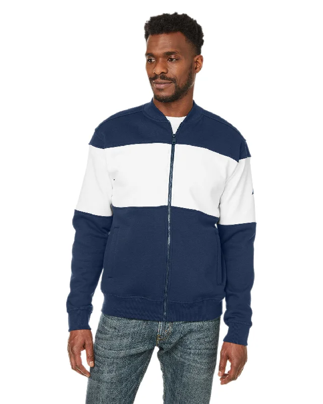 Nautica N17928 Anchor Bomber Full-Zip Fleece Jacket