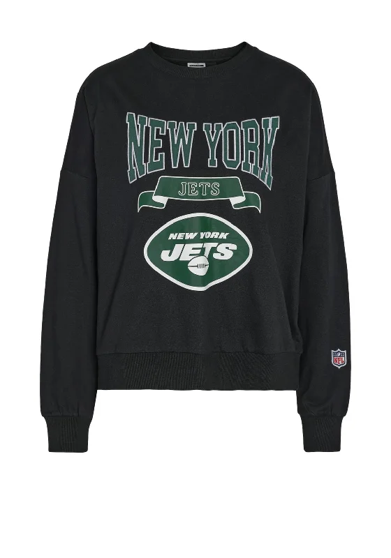 Noisy May Ariel New York Jets Sweatshirt, Black