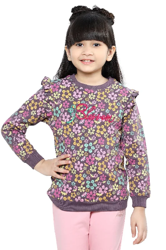 Girls Sweatshirt SKU: KGP-0019-LAVENDER