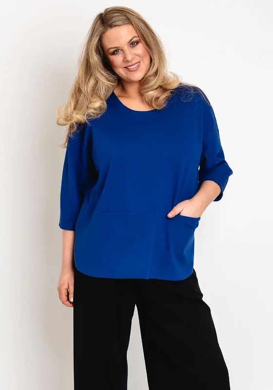 NOEN Round Neck Sweatshirt, Cobalt