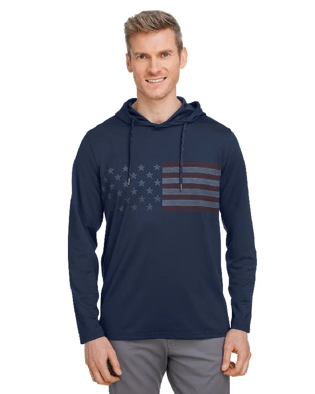 Puma Golf 537474 Men's Volition Patriotic Hooded Pullover