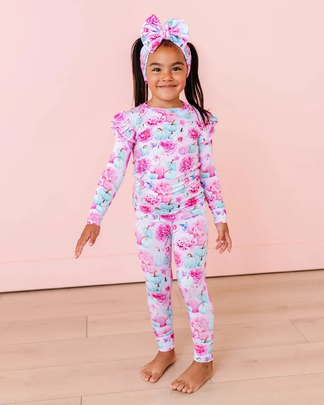 Pretty Little Pumpkin Two-Piece Pajama Set