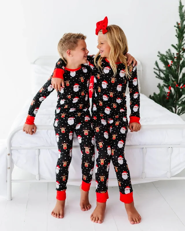 Snow Ho Ho Two-Piece Pajama Set