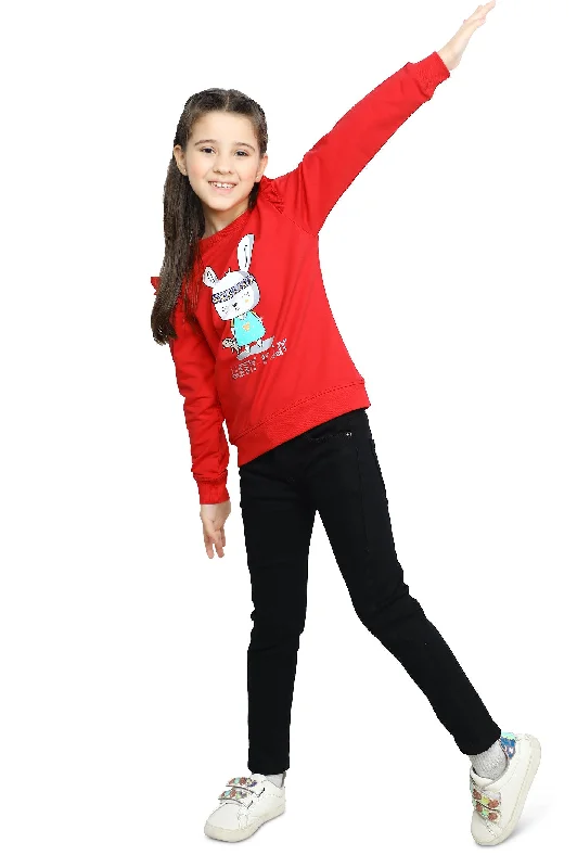 Girls Sweatshirt SKU: KGP-0005-RED