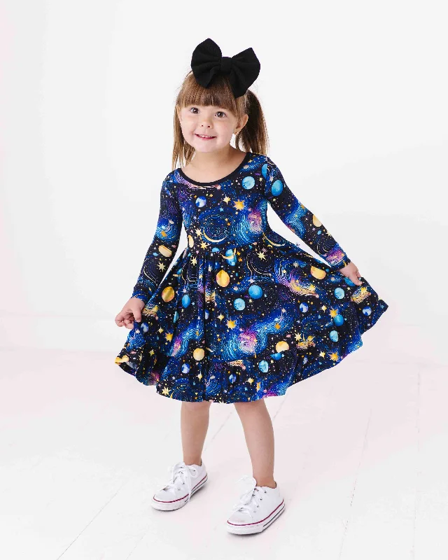 Star Struck Girls Dress & Shorts Set