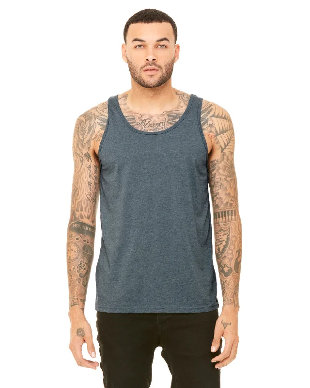 Bella + Canvas 3480CVC Unisex Heather CVC Tank