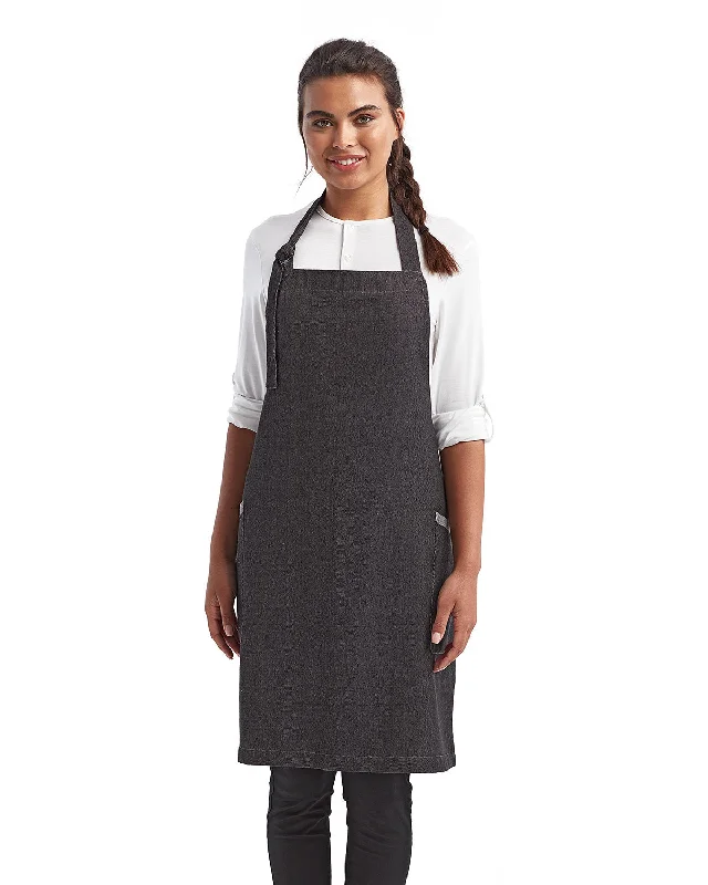 Artisan Collection by Reprime RP122 Unisex Regenerate Recycled Bib Apron