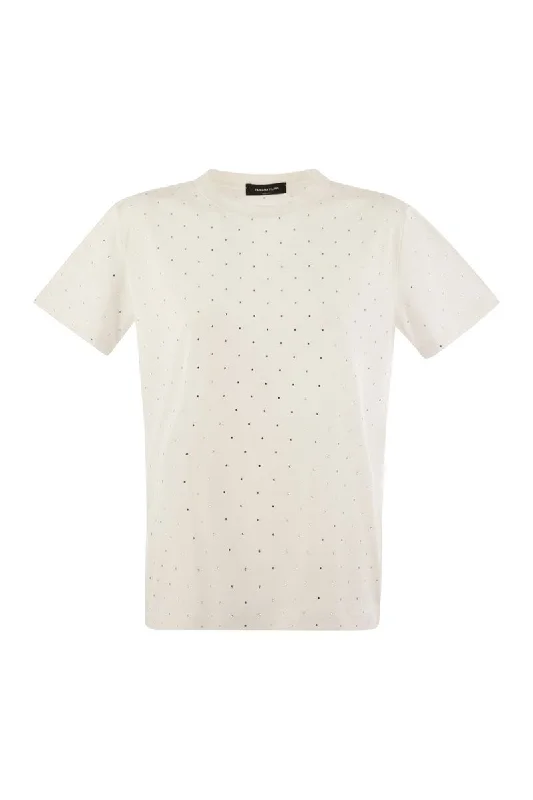 FABIANA FILIPPI Starry Sparkle Cotton Tee