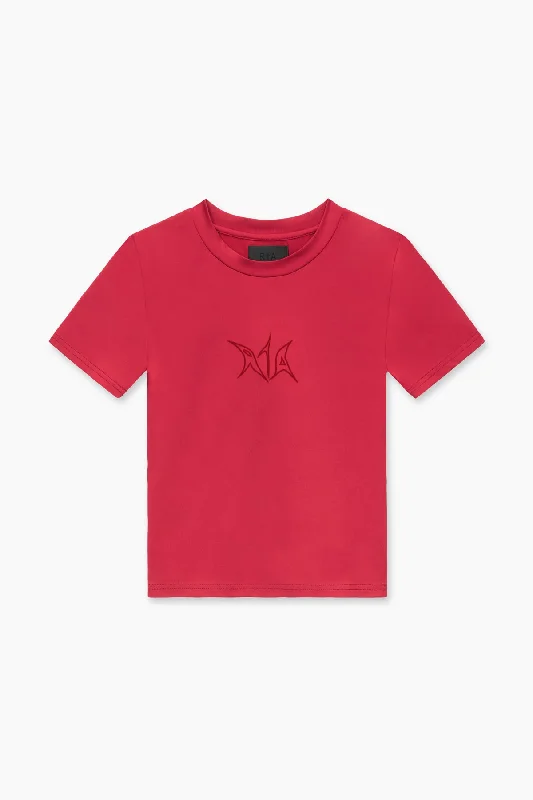 FLORA TEE | BORDEAUX