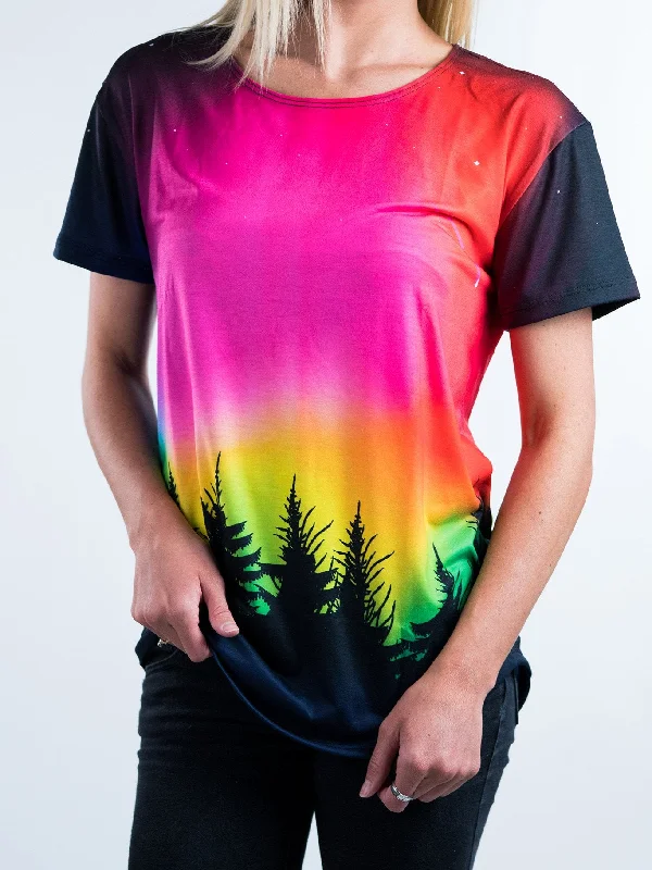 Forest Galaxy Scoop Tee